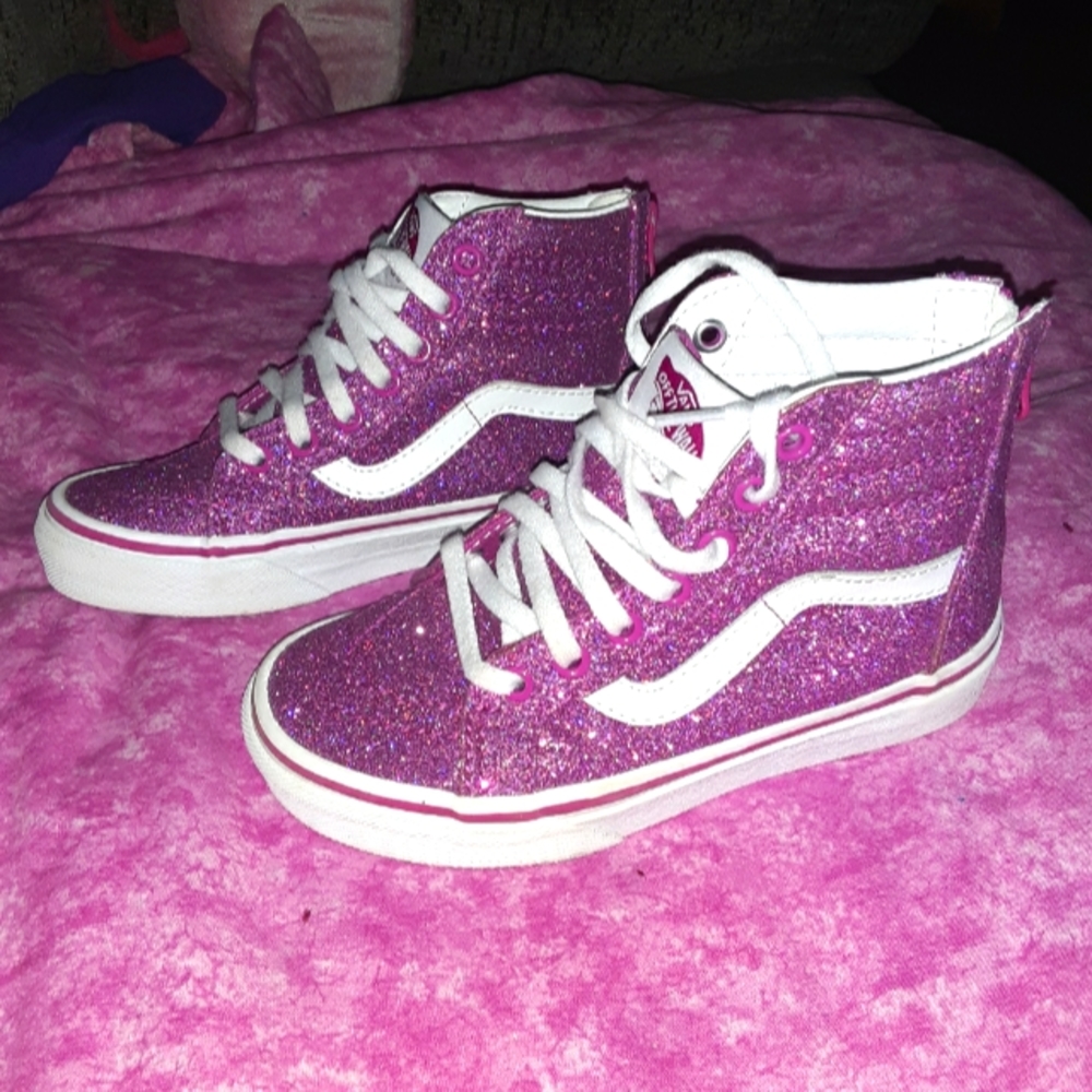 Glittery Vans!